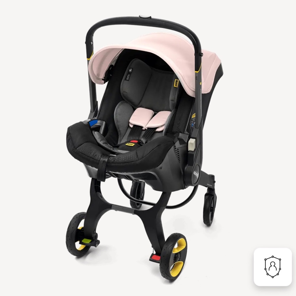 Doona Blush Pink Canopy and Shoulder Pads